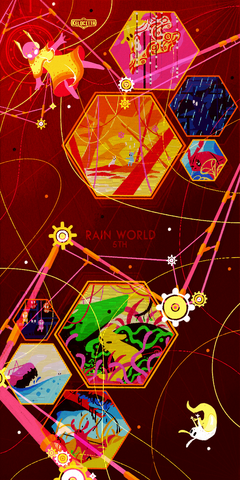 Green Lizard (Rain World) Rule 34 Image