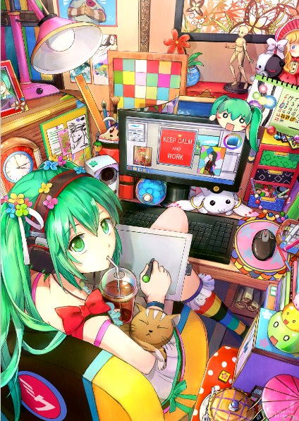 Hatsune Miku (Hachune Miku) Rule 34 Image