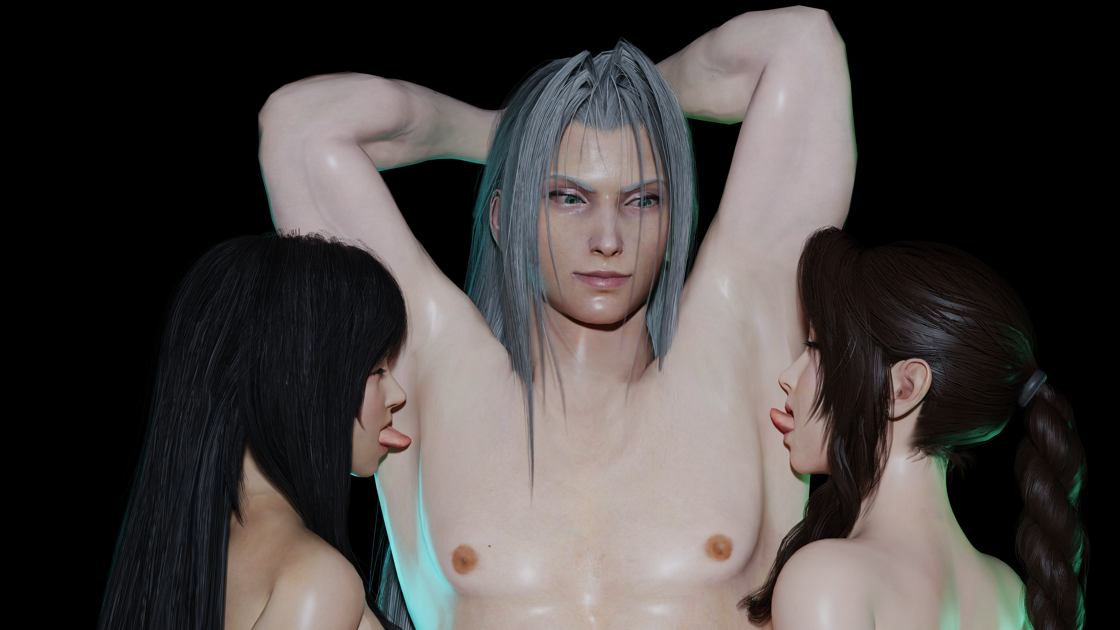 Aerith Gainsborough (Final Fantasy) Rule 34 Image