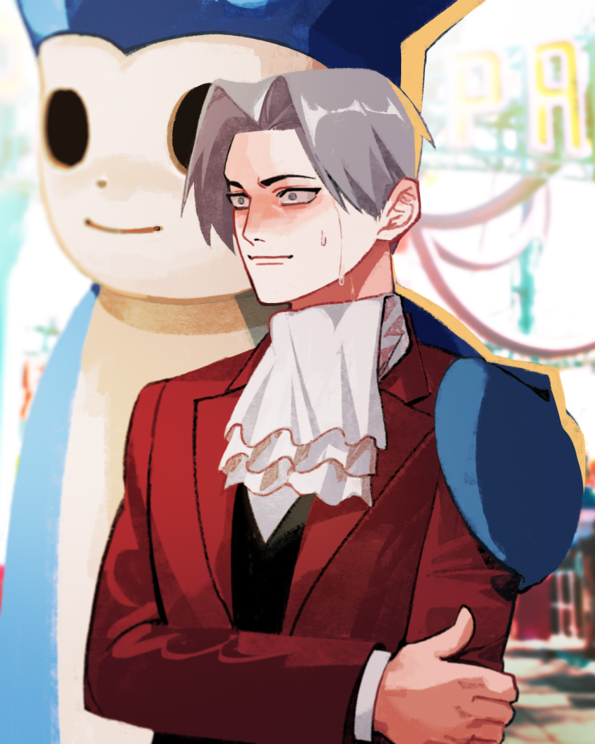 Blue Badger (Ace Attorney) Rule 34 Image