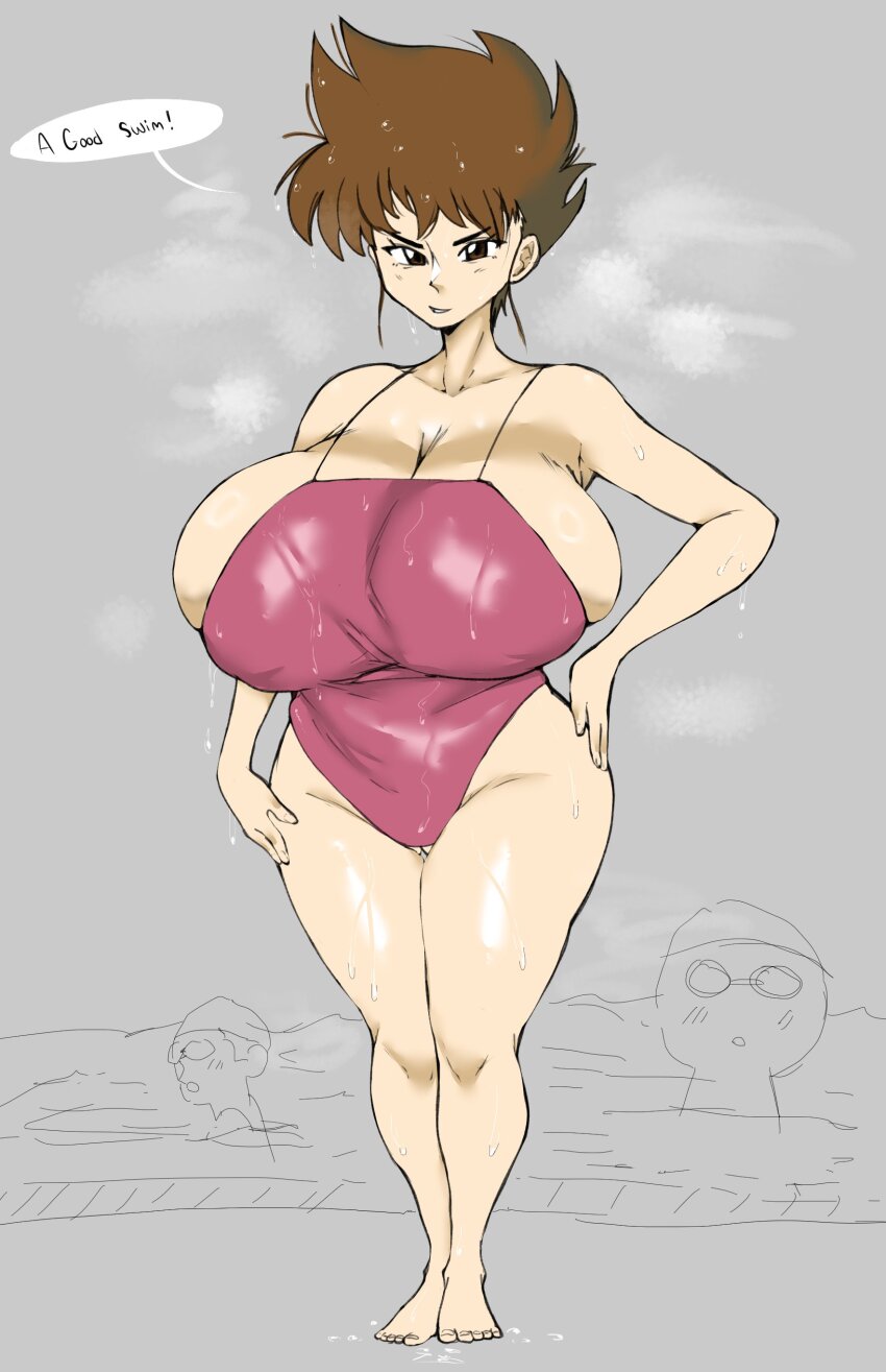 Ichigeki Haruka (Honoo No Toukyuuji: Dodge Danpei) Rule 34 Image