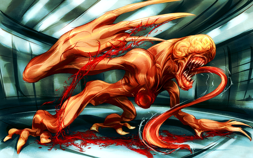 Licker (Resident Evil) Rule 34 Image