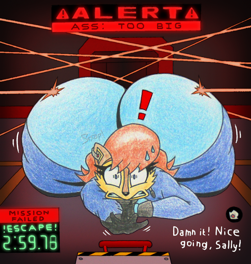 Sally Acorn (Sonic (Series)) Rule 34 Image