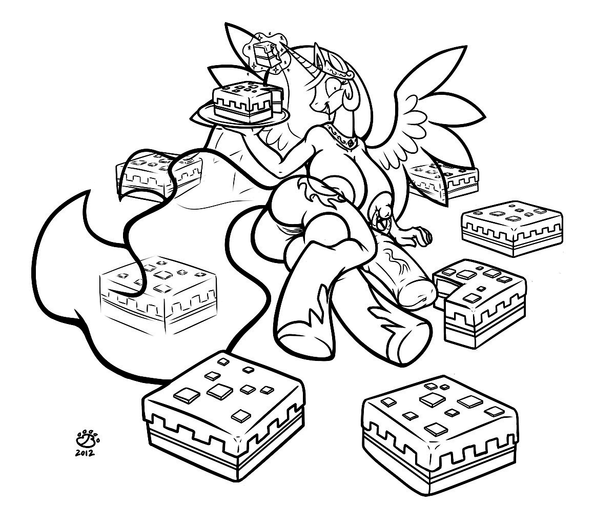 Princess Celestia (Mlp) Rule 34 Image