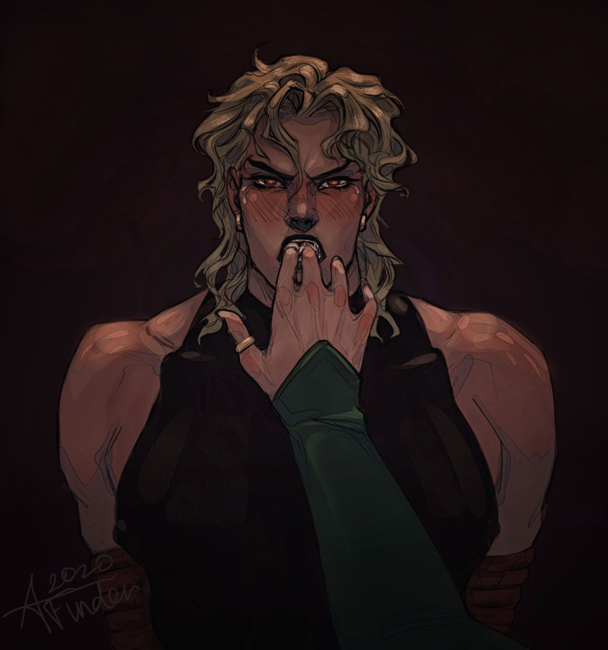 Dio Brando (Jojo'S Bizarre Adventure) Rule 34 Image