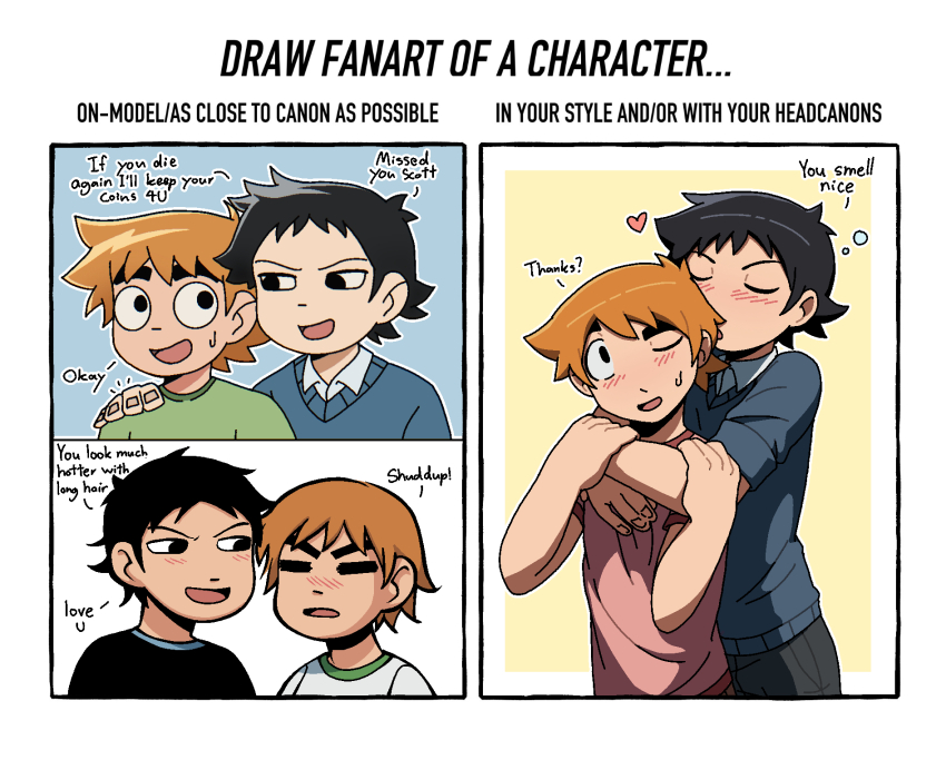 Wallace Wells (Scott Pilgrim) Rule 34 Image