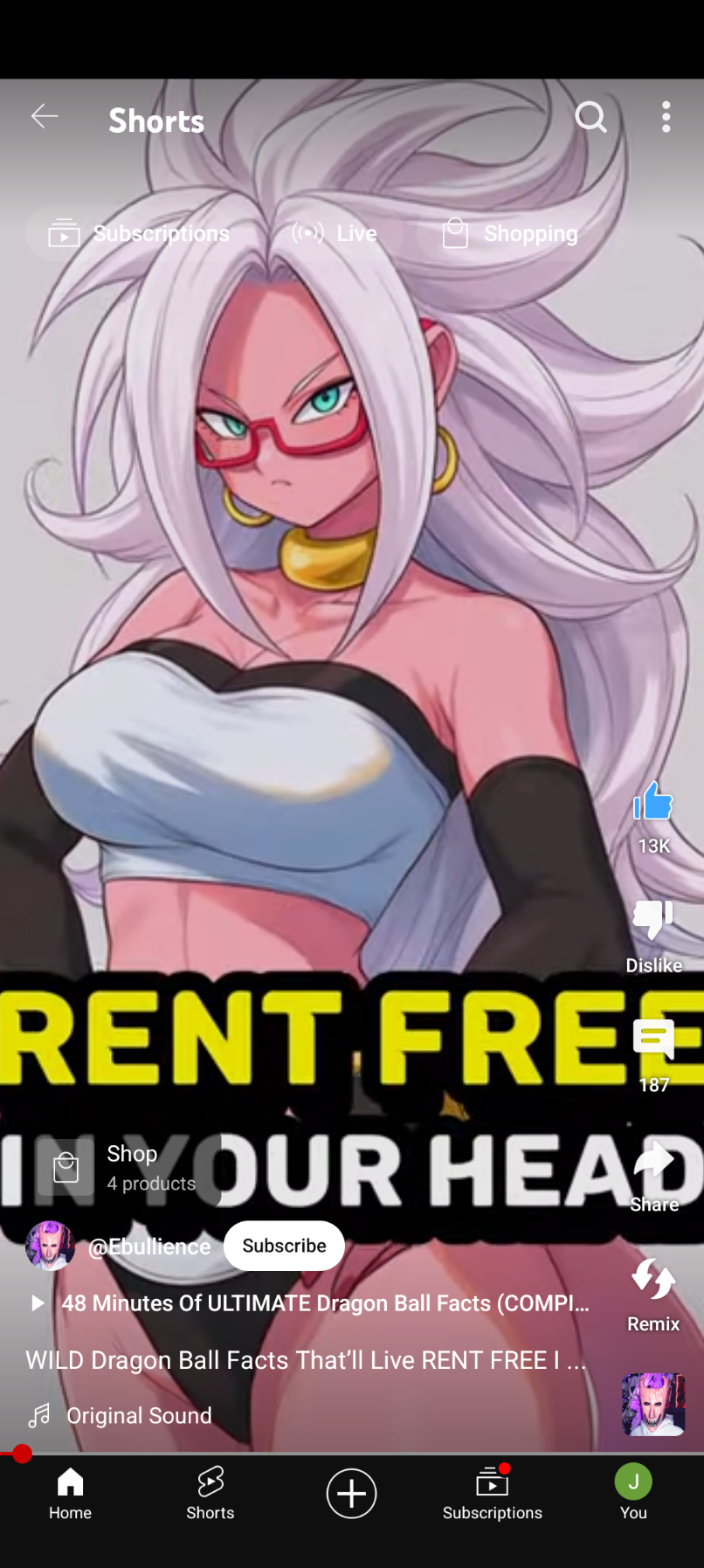 Android 21 (Dragon Ball) Rule 34 Image