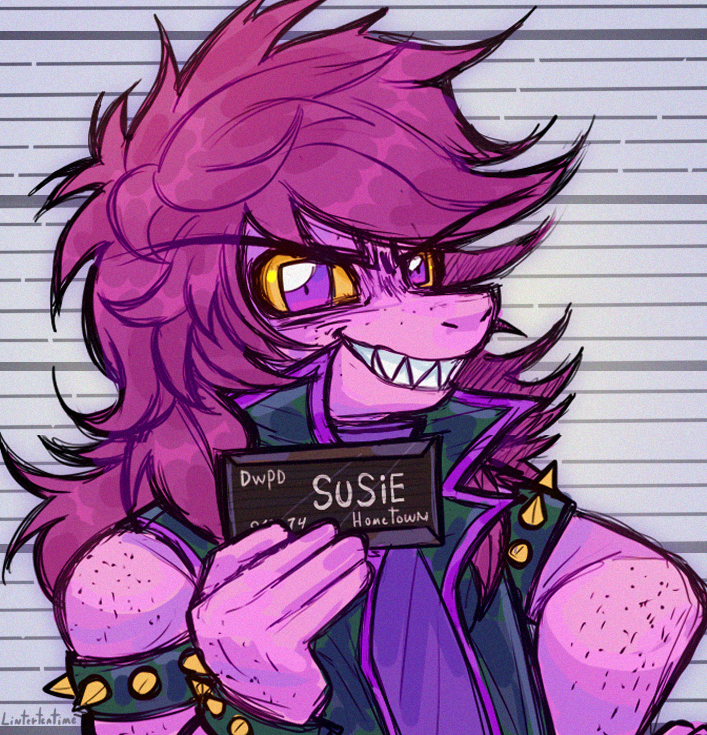 Susie (Deltarune) Rule 34 Image