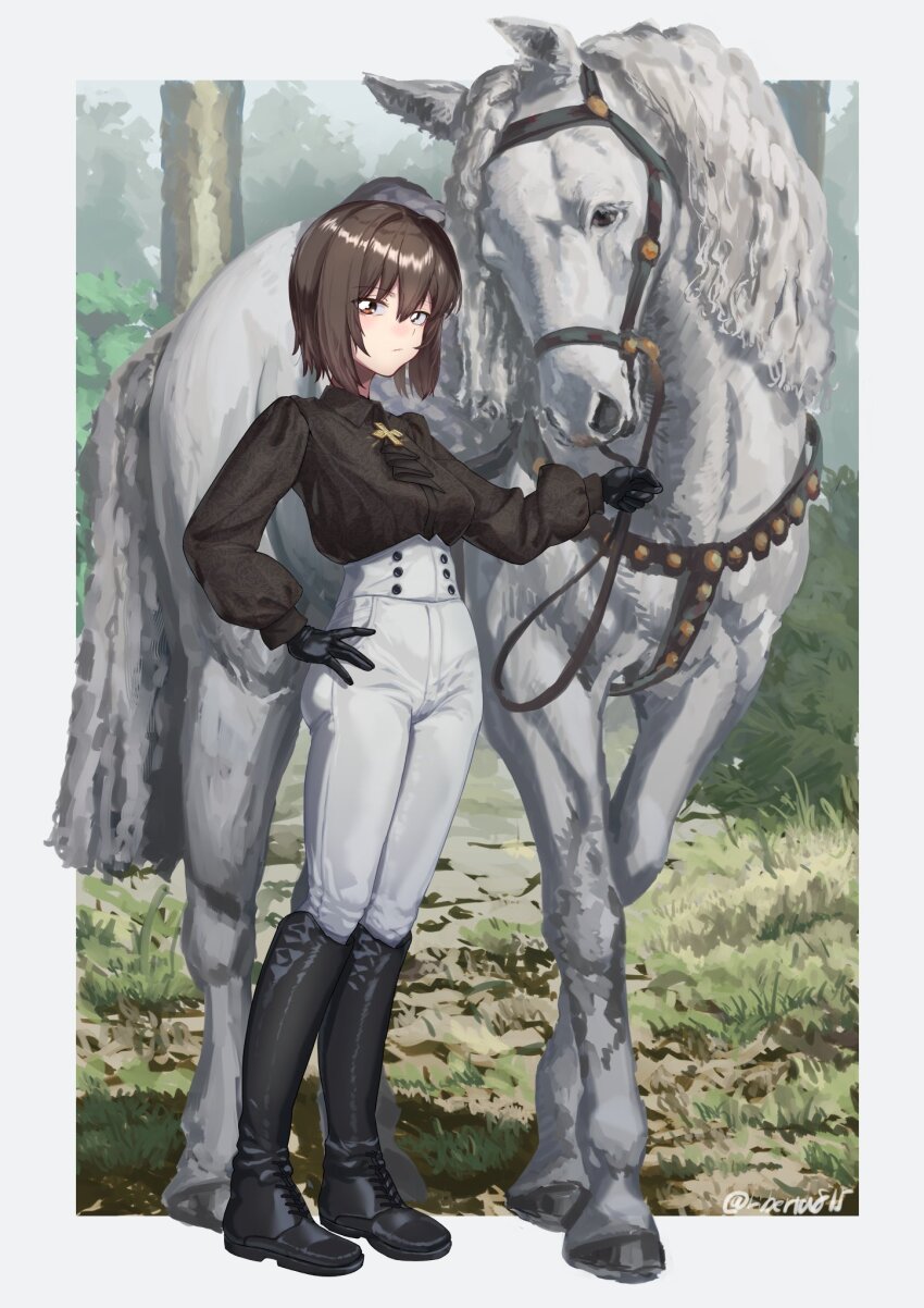 Nishizumi Maho (Girls Und Panzer) Rule 34 Image