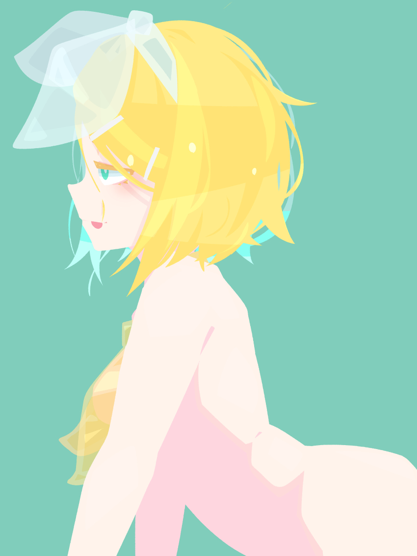 Kagamine Rin (Vocaloid) Rule 34 Image