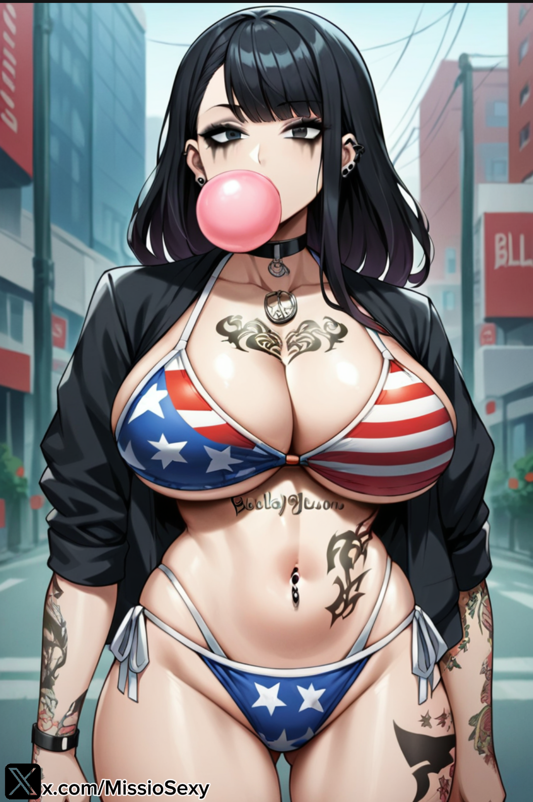 Raiden Shogun (4th Of July) Rule 34 Image