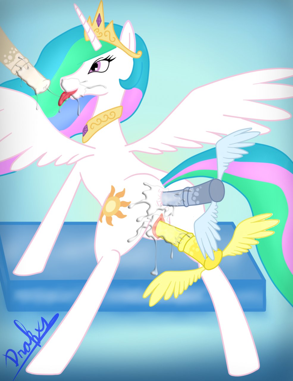 Princess Celestia (Mlp) Rule 34 Image
