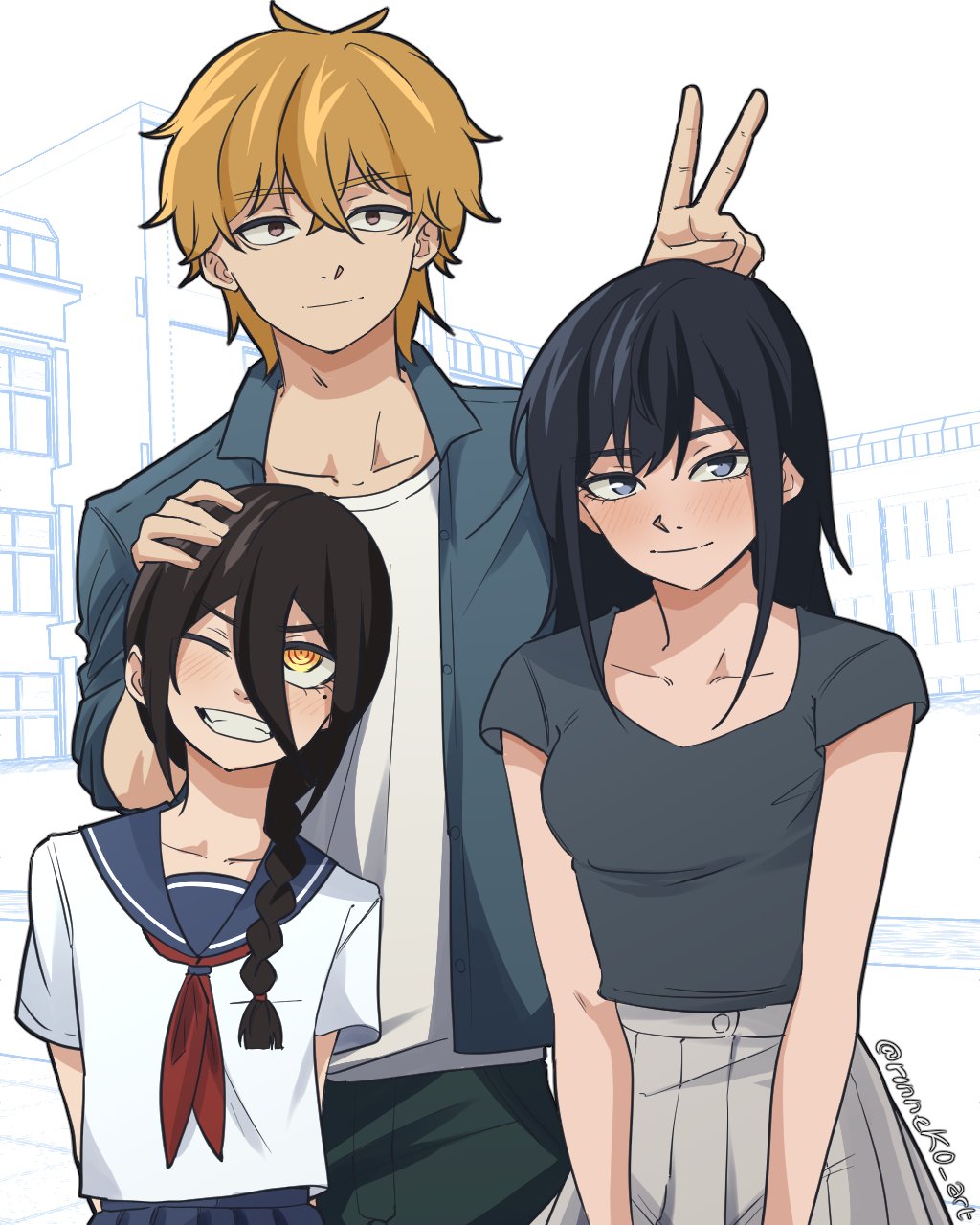 Denji (Chainsaw Man) Rule 34 Image