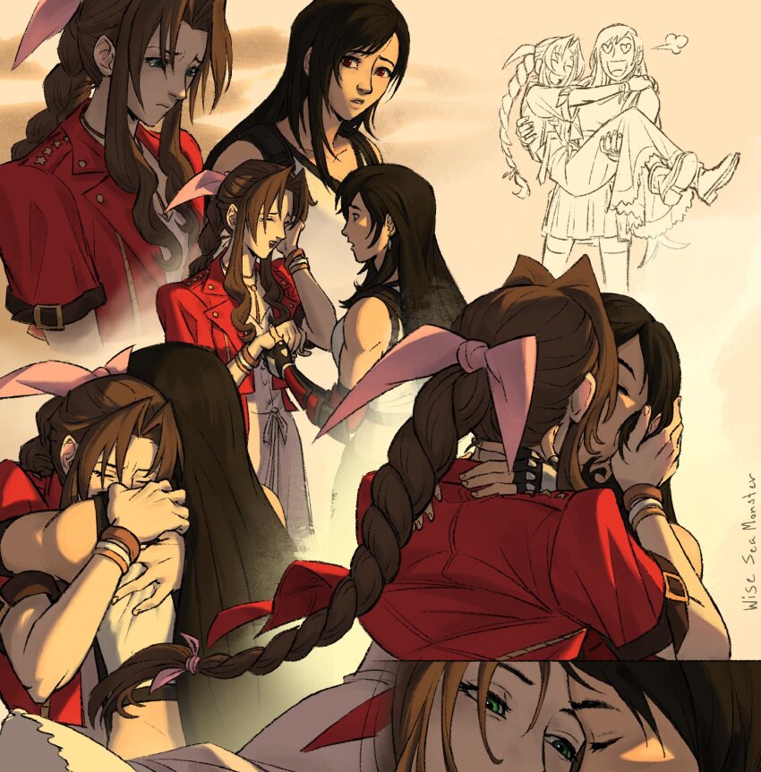 Aerith Gainsborough (Final Fantasy) Rule 34 Image