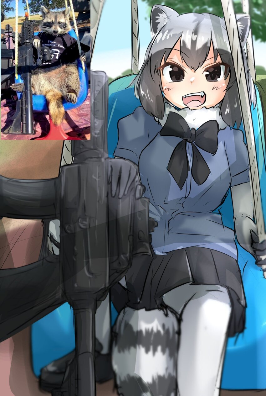 Common Raccoon (Kemono Friends) Rule 34 Image