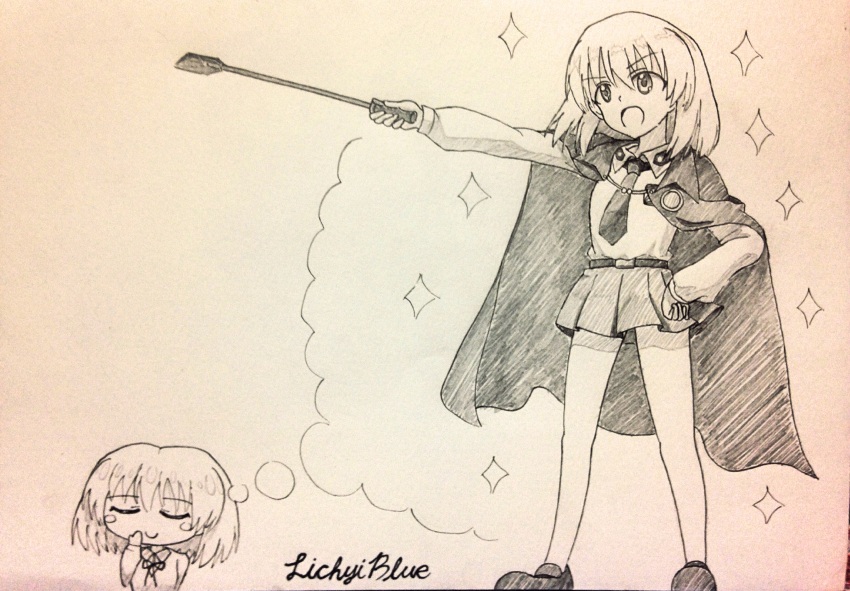 Anchovy (Girls Und Panzer) Rule 34 Image