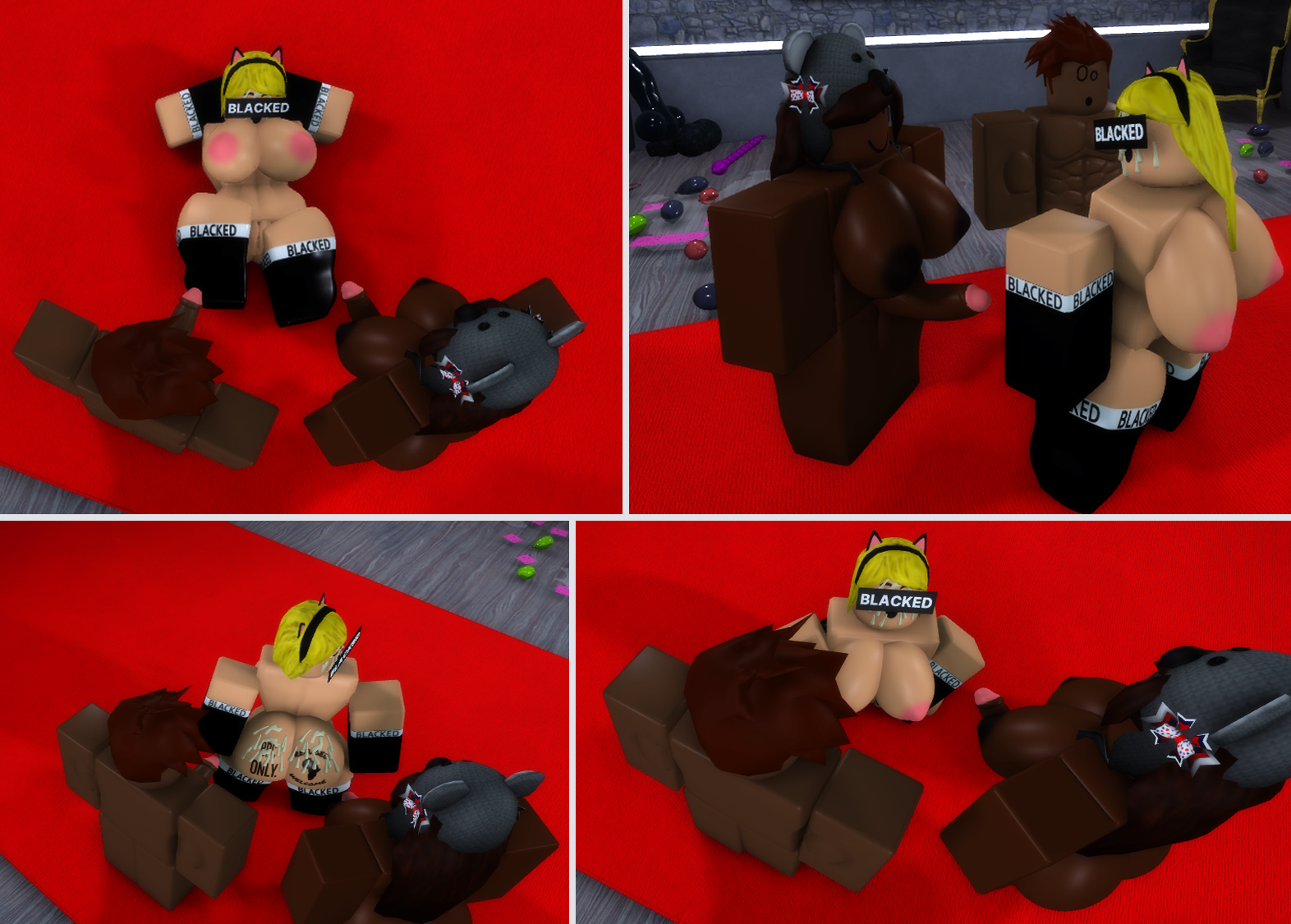 Roblox Avatar (Blacked) Rule 34 Image