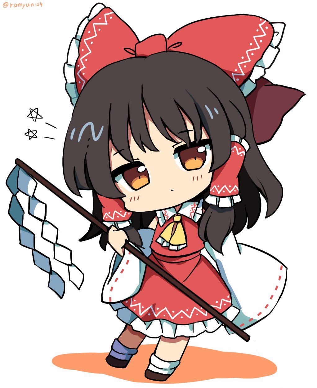 Hakurei Reimu (Touhou) Rule 34 Image