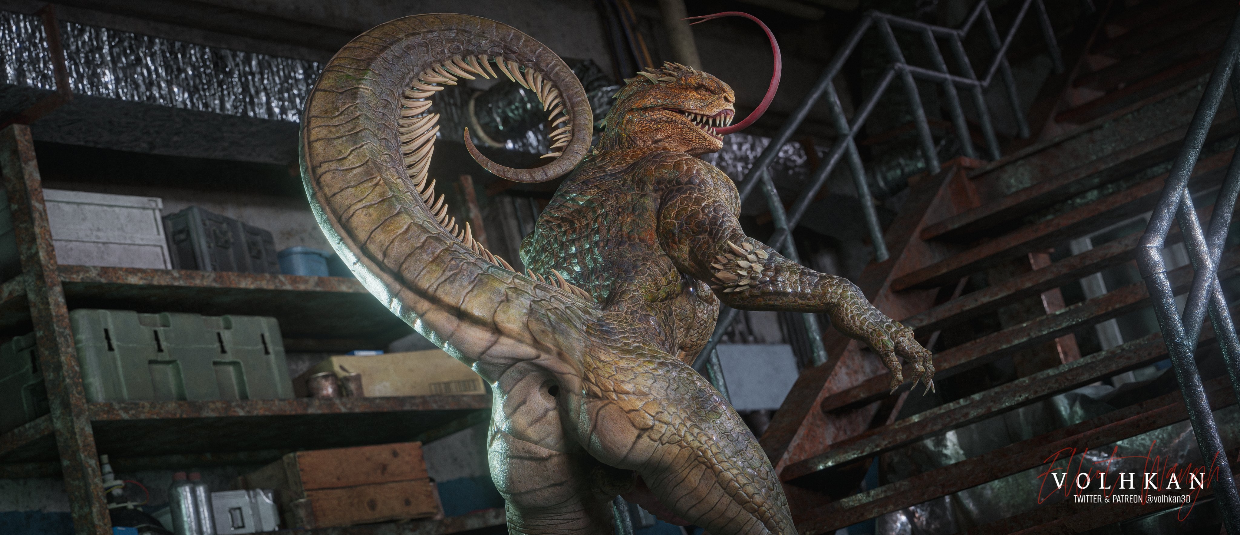 Reptile (Mortal Kombat) Rule 34 Image