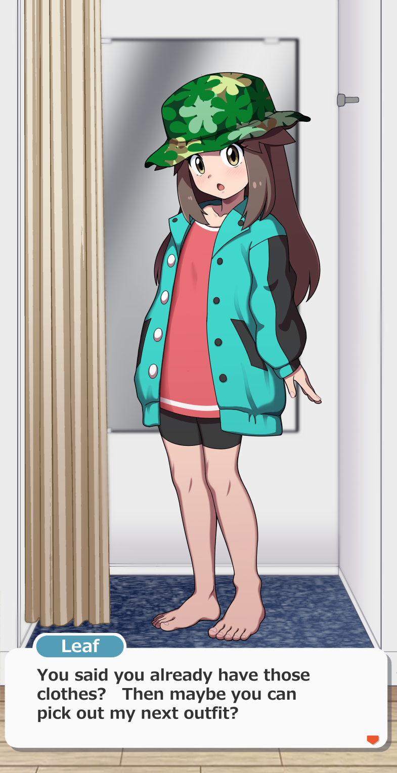 Leaf (Pokemon) Rule 34 Image