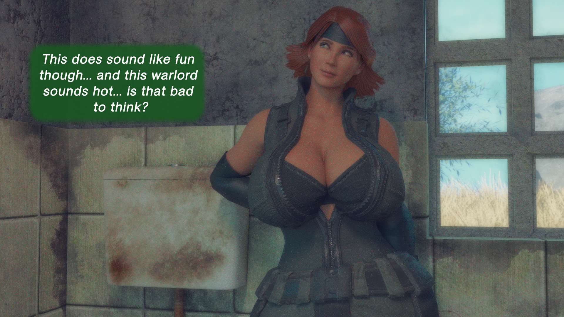 Meryl Silverburgh (Metal Gear) Rule 34 Image