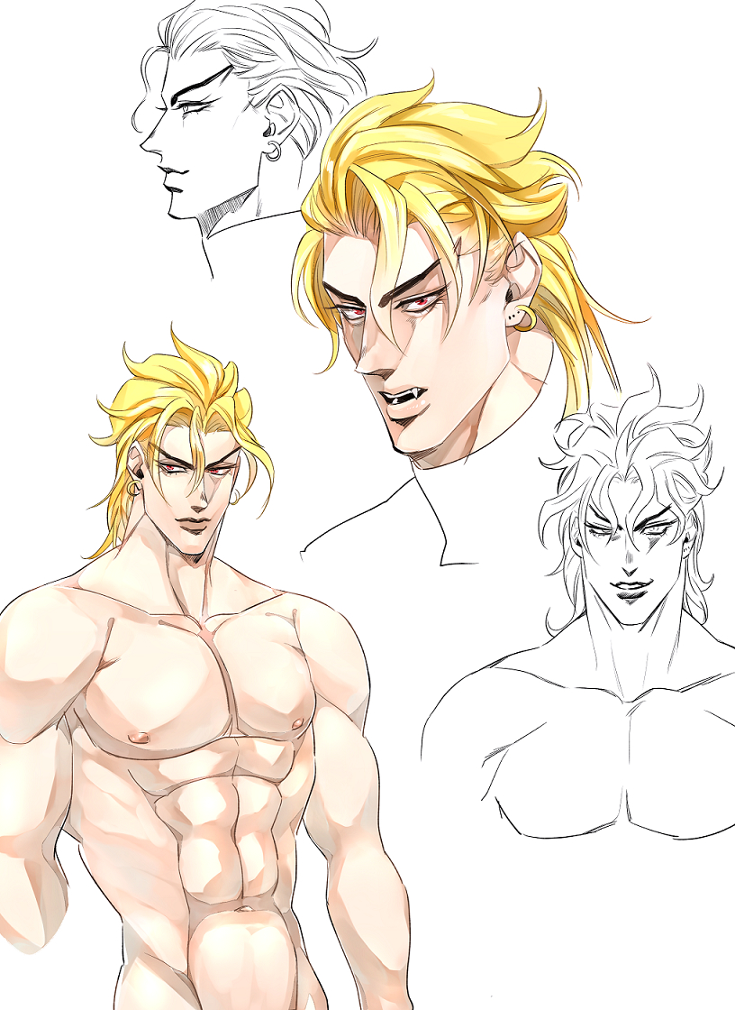 Dio Brando (Jojo'S Bizarre Adventure) Rule 34 Image