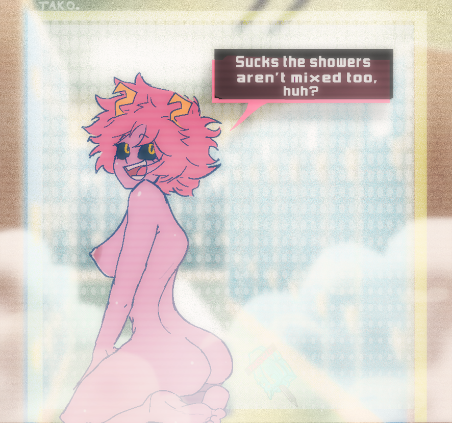 Mina Ashido (My Hero Academia) Rule 34 Image