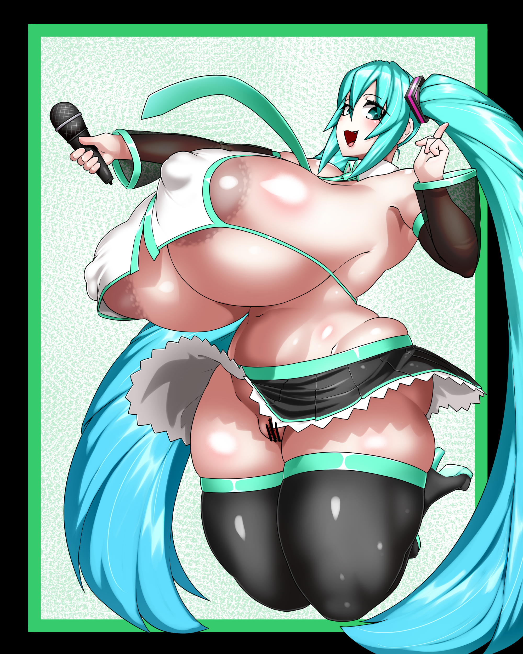 Hatsune Miku (Vocaloid) Rule 34 Image