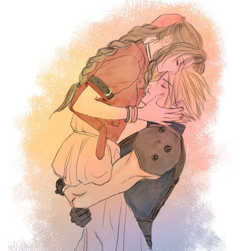 Aerith Gainsborough (Final Fantasy) Rule 34 Image
