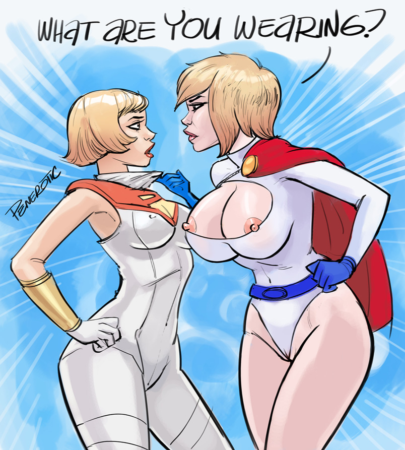 Power Girl (Dc) Rule 34 Image