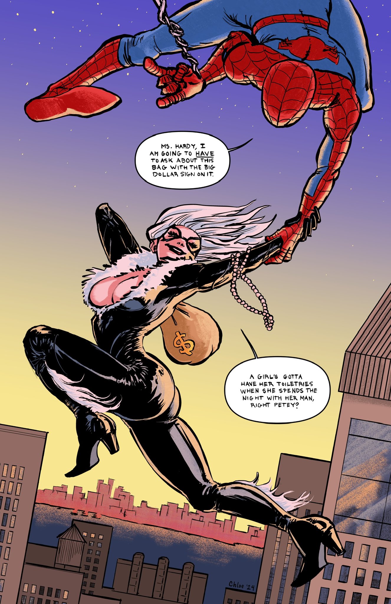 Black Cat (Marvel) Rule 34 Image
