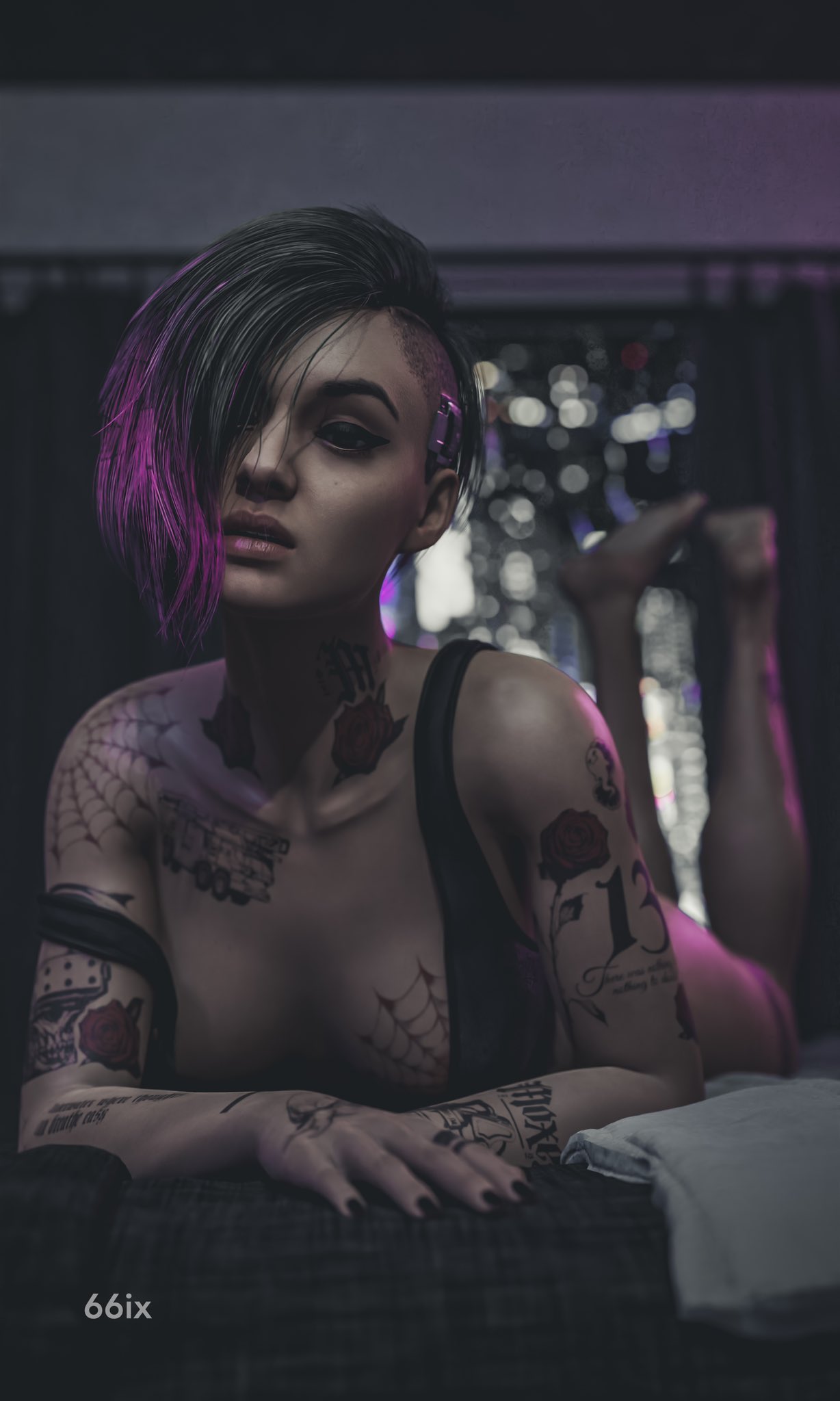 Judy Alvarez (Cyberpunk 2077) Rule 34 Image