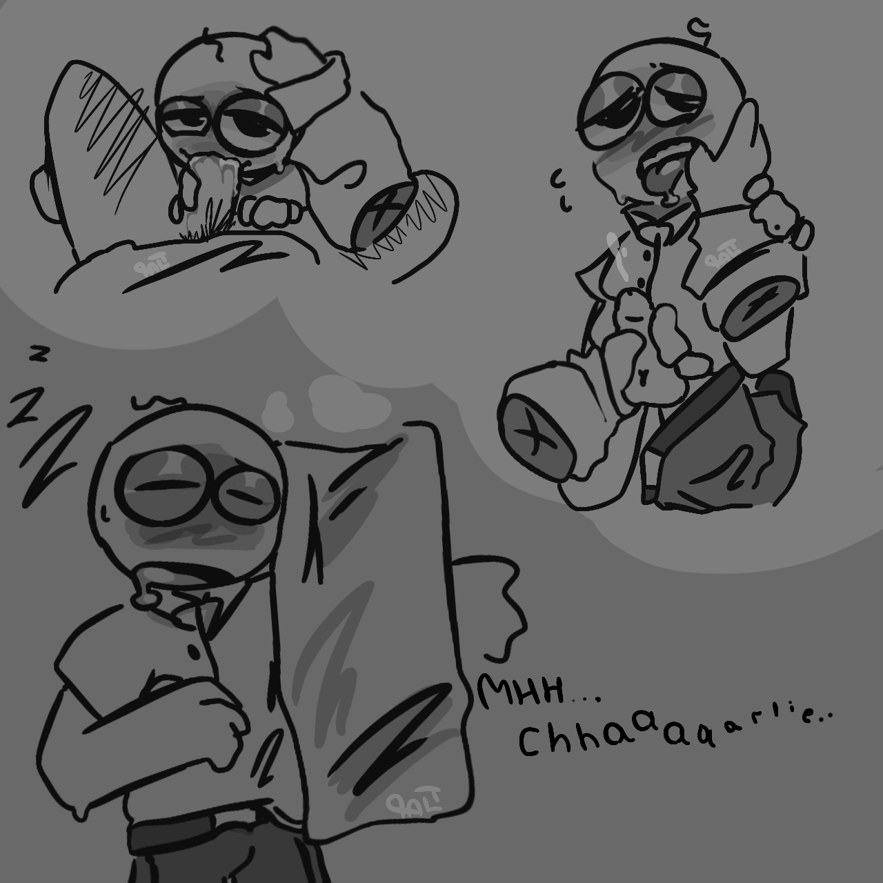 Charlie (Smiling Friends) Rule 34 Image