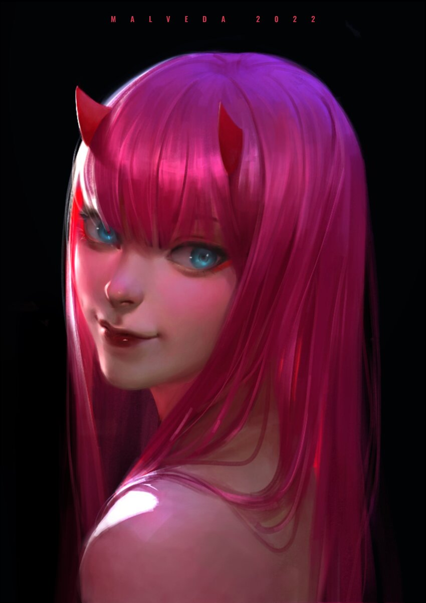 Zero Two (Darling In The Franxx) Rule 34 Image