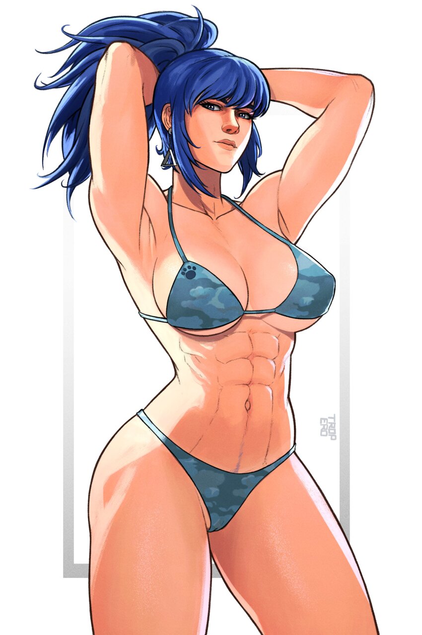 Leona Heidern (The King Of Fighters) Rule 34 Image