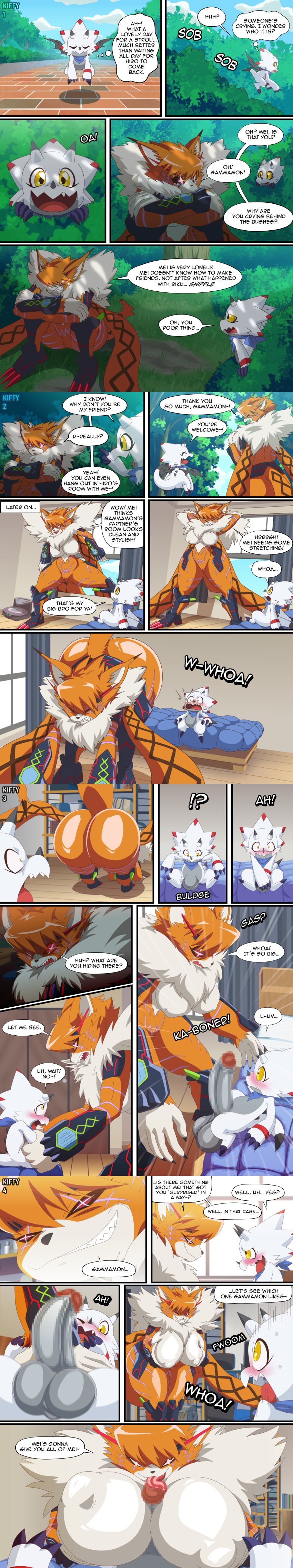 Gammamon (Digimon) Rule 34 Image