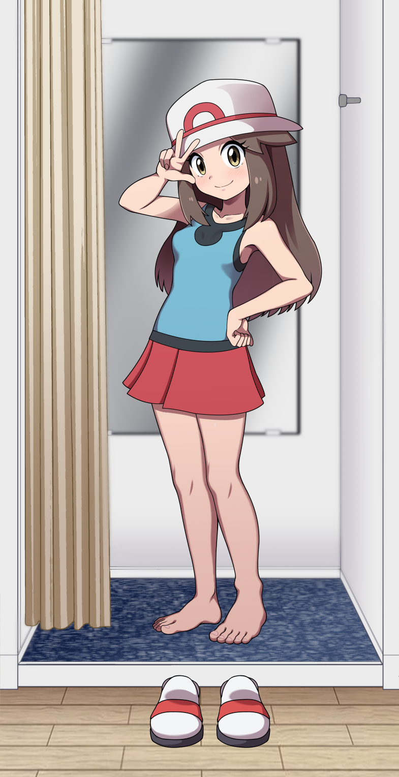 Leaf (Pokemon) Rule 34 Image