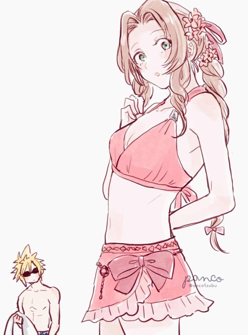Aerith Gainsborough (Final Fantasy) Rule 34 Image