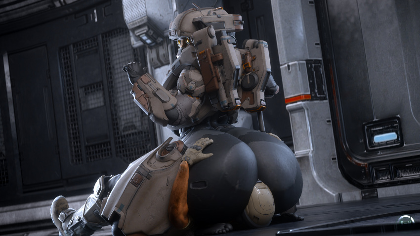 Female Spartan (Halo) Rule 34 Image