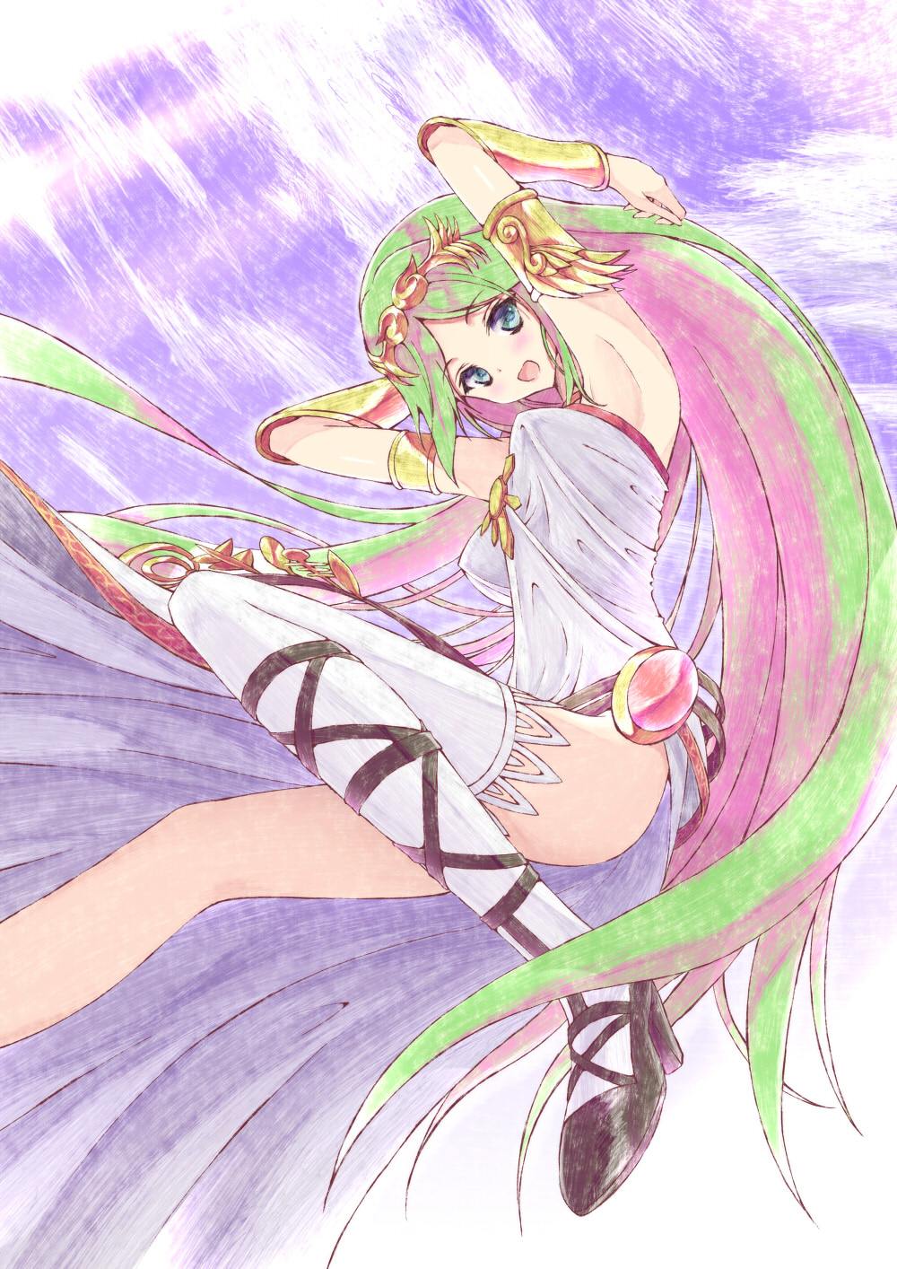 Palutena (Kid Icarus) Rule 34 Image