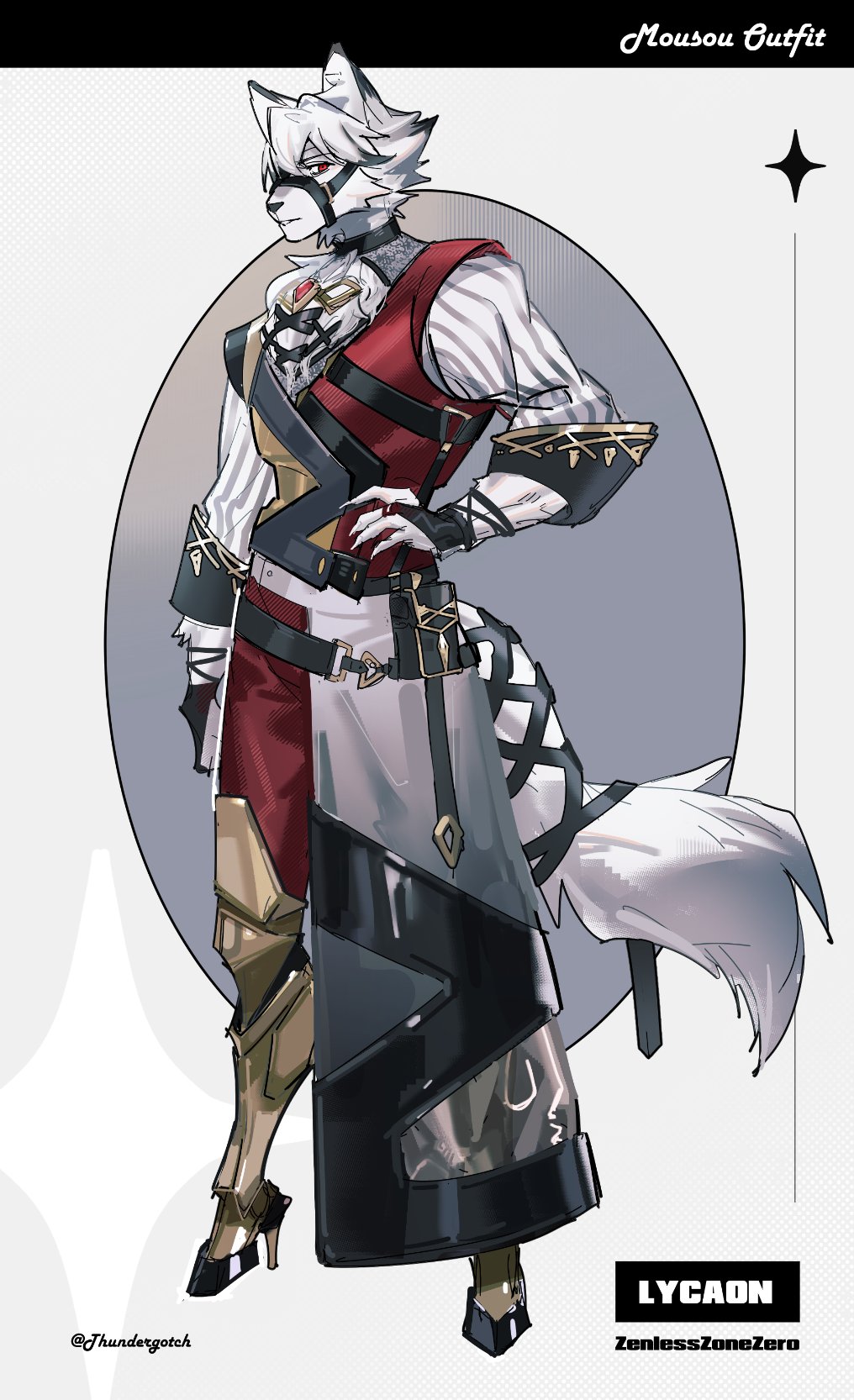 Von Lycaon (Zenless Zone Zero) Rule 34 Image