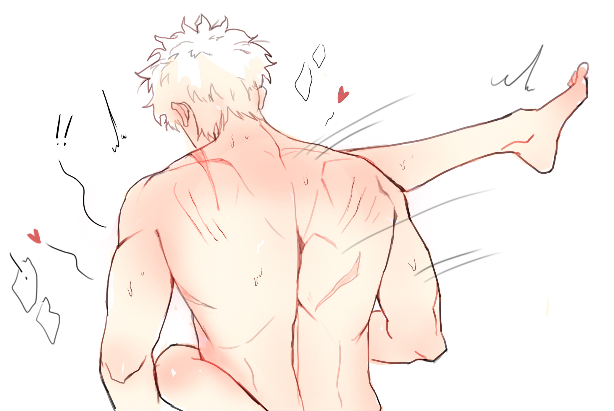 Gintoki Sakata (Gintama) Rule 34 Image