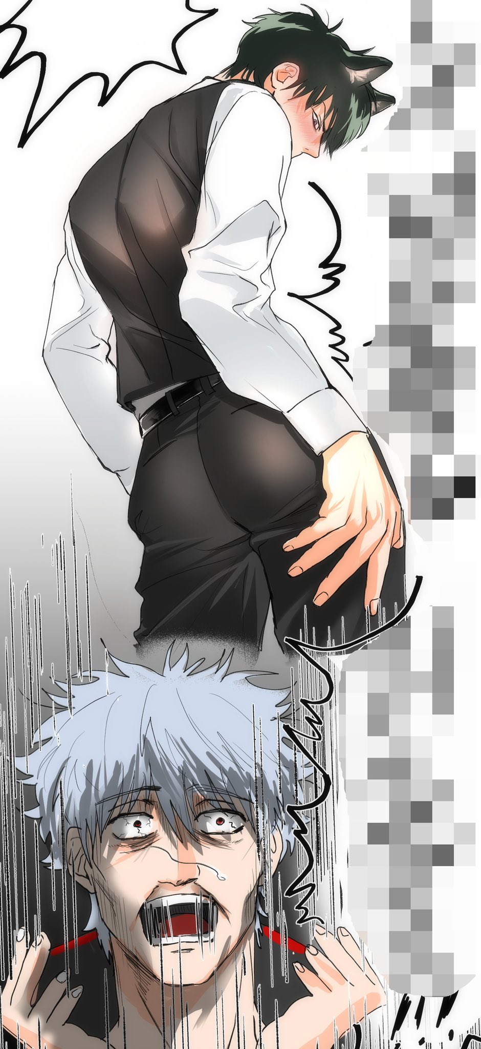 Gintoki Sakata (Gintama) Rule 34 Image