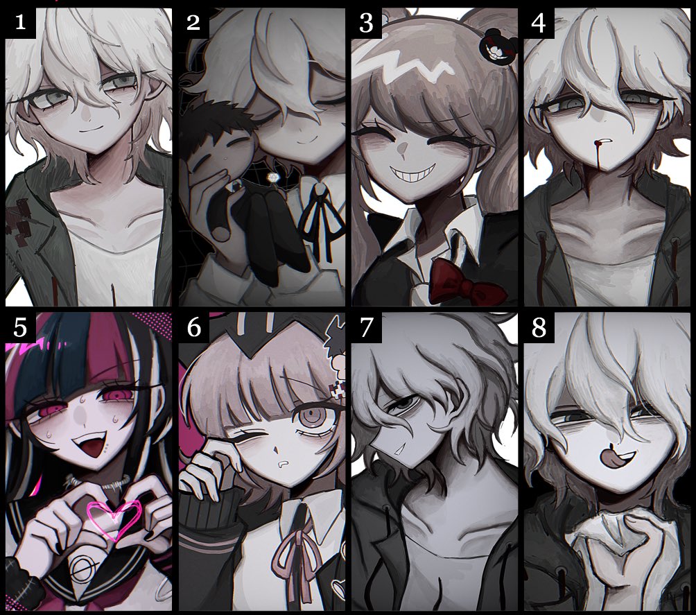 Enoshima Junko (Danganronpa: Trigger Happy Havoc) Rule 34 Image
