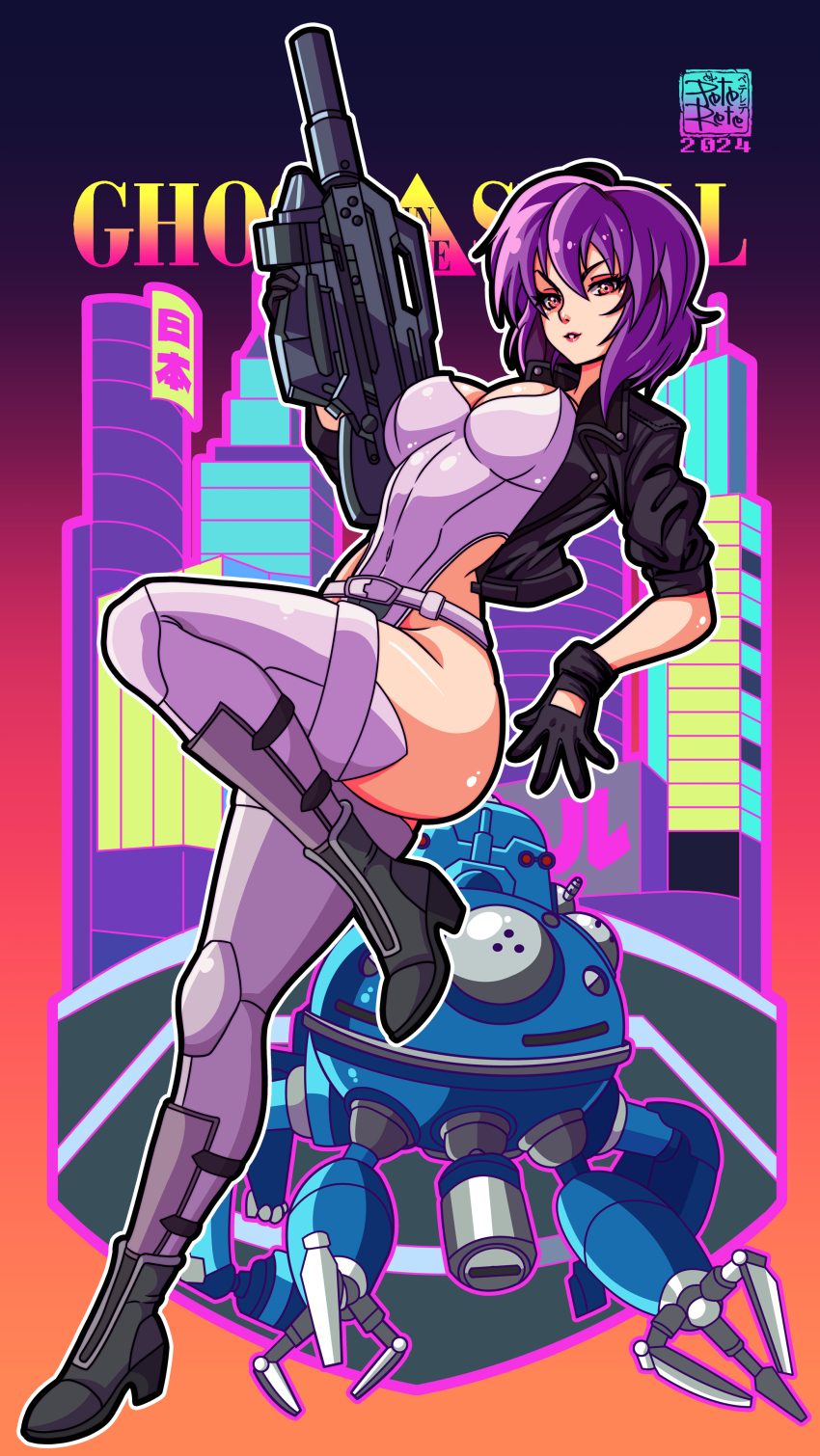 Kusanagi Motoko (Ghost In The Shell) Rule 34 Image