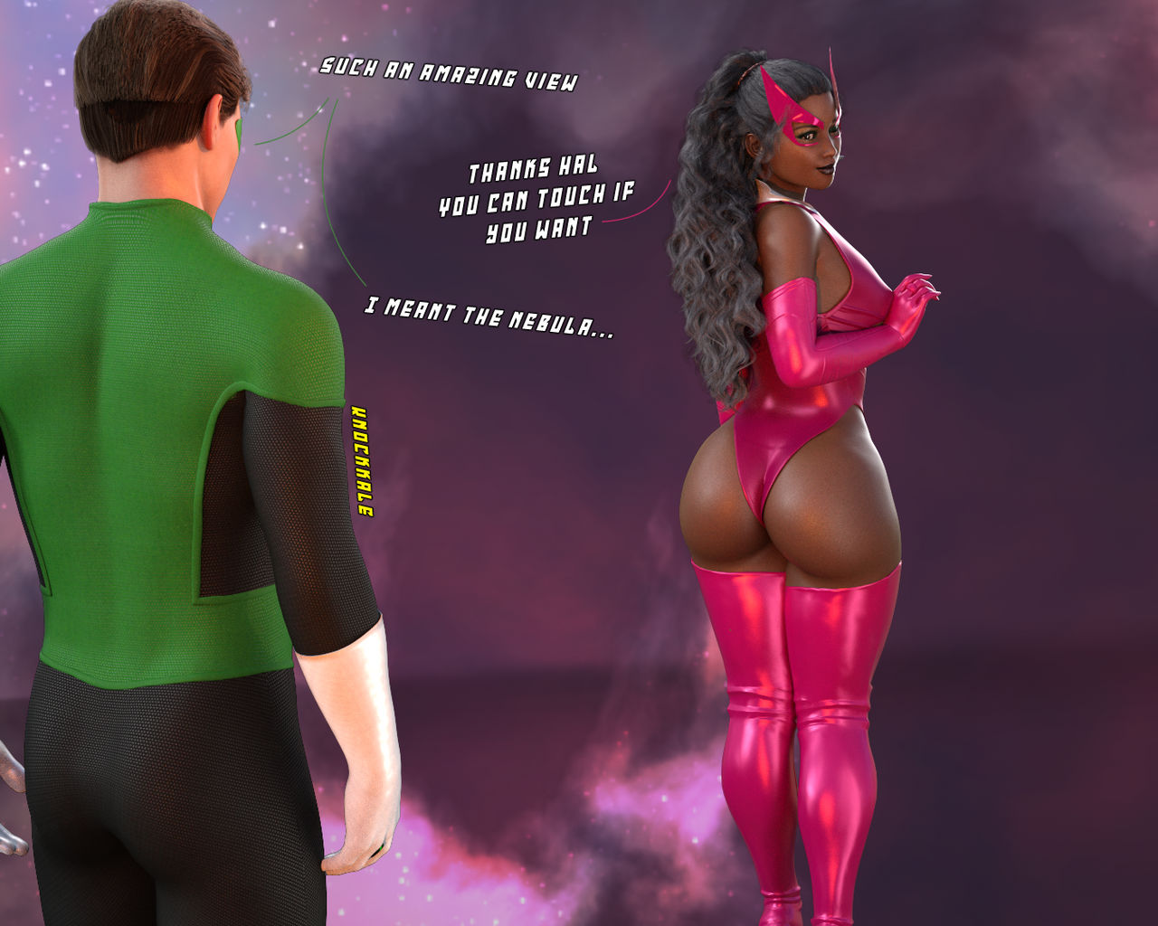 Green Lantern (Dc) Rule 34 Image