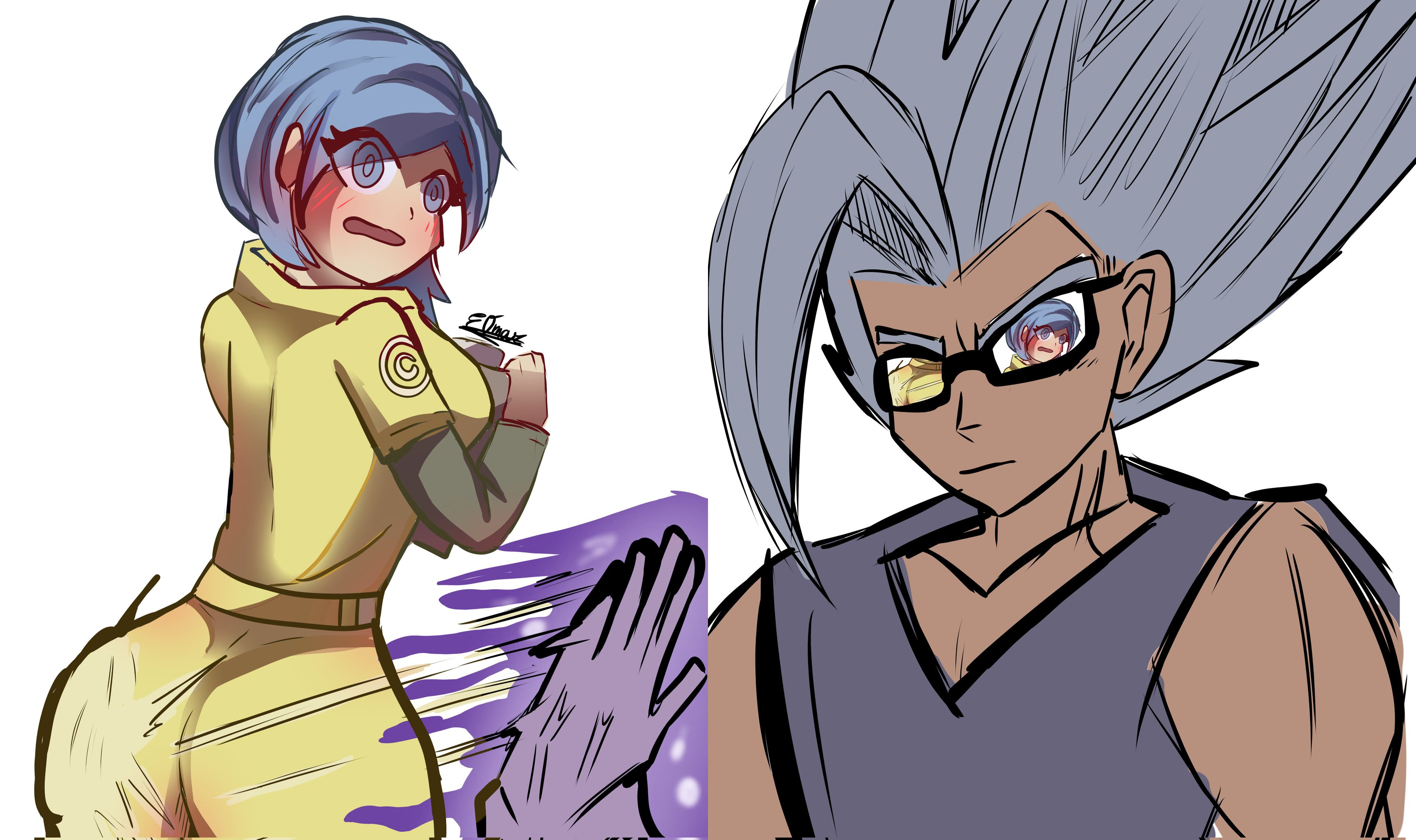 Bulma Briefs (Dragon Ball) Rule 34 Image