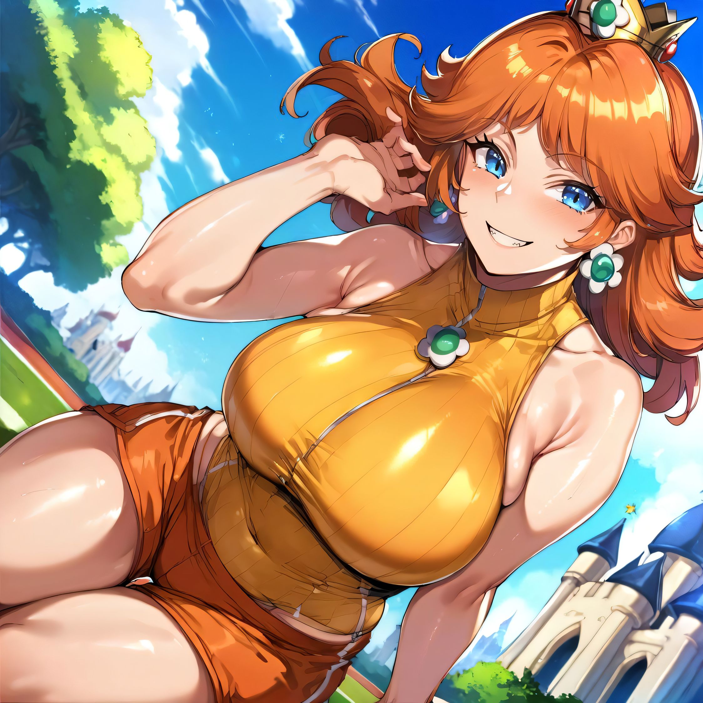 Princess Daisy (Mario (Series)) Rule 34 Image