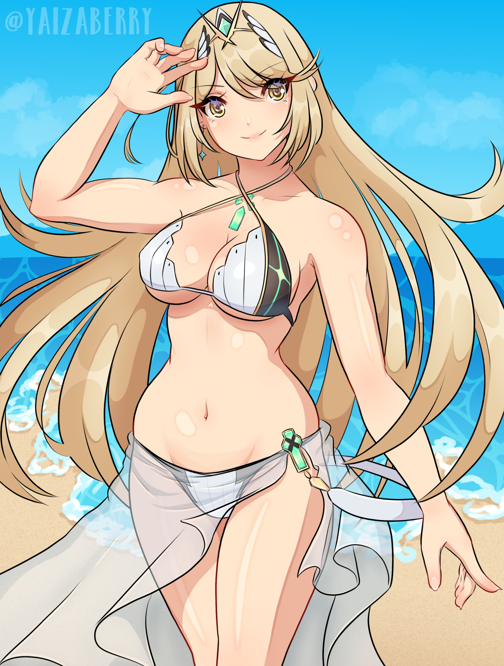 Mythra (Nintendo) Rule 34 Image