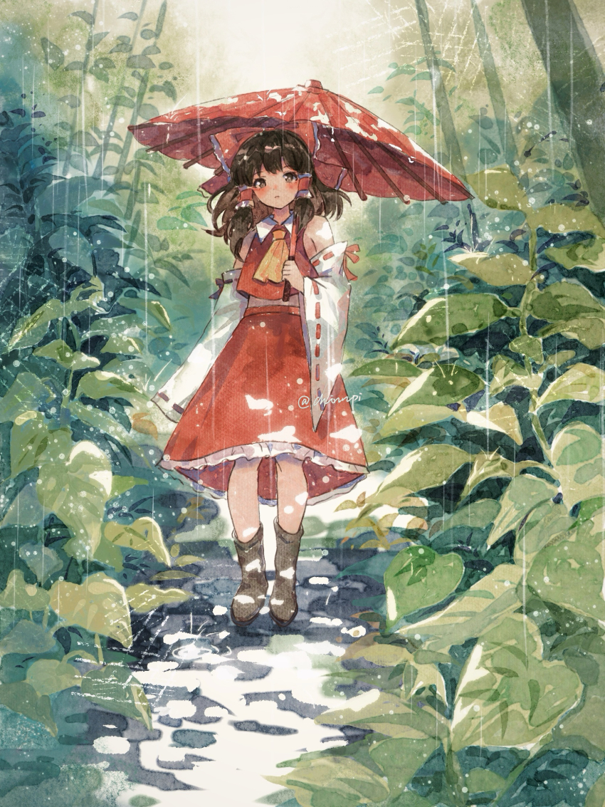 Hakurei Reimu (Touhou) Rule 34 Image